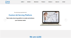 Desktop Screenshot of djaxtech.com